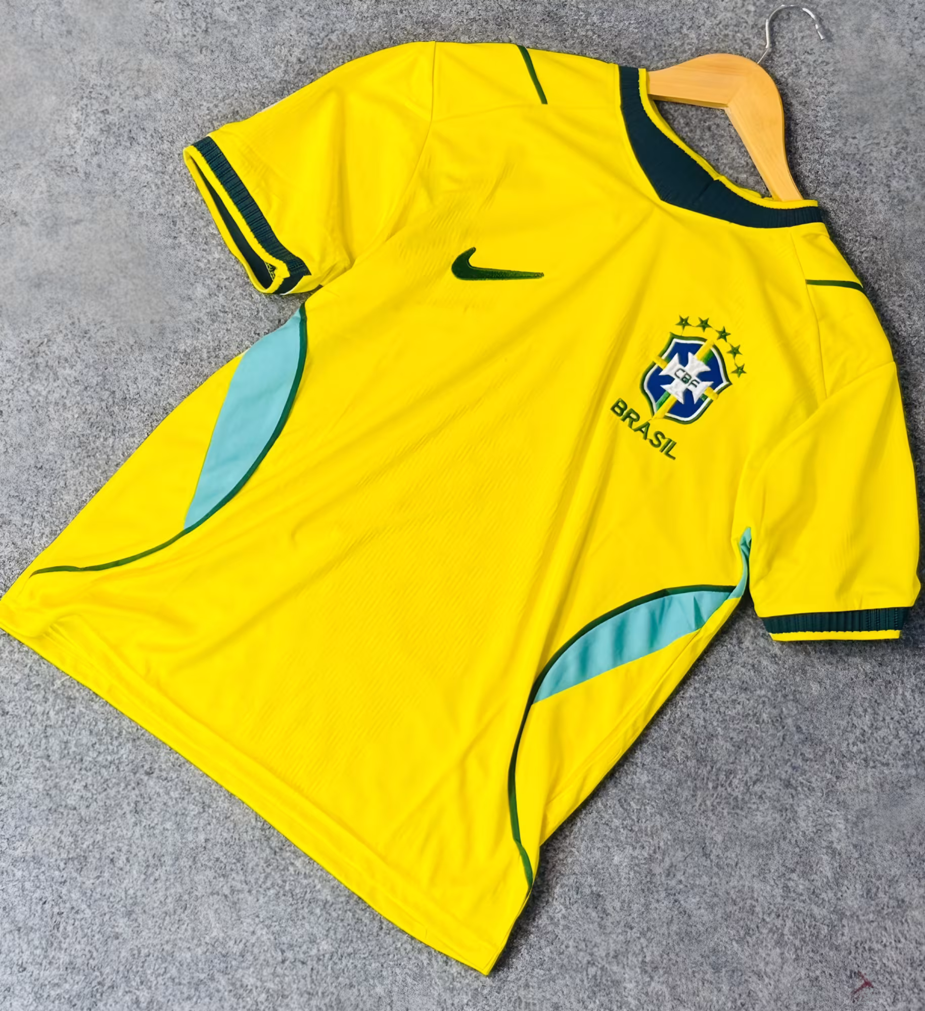 Brazil 2004-06 Retro Home Jersey - Premium Edition