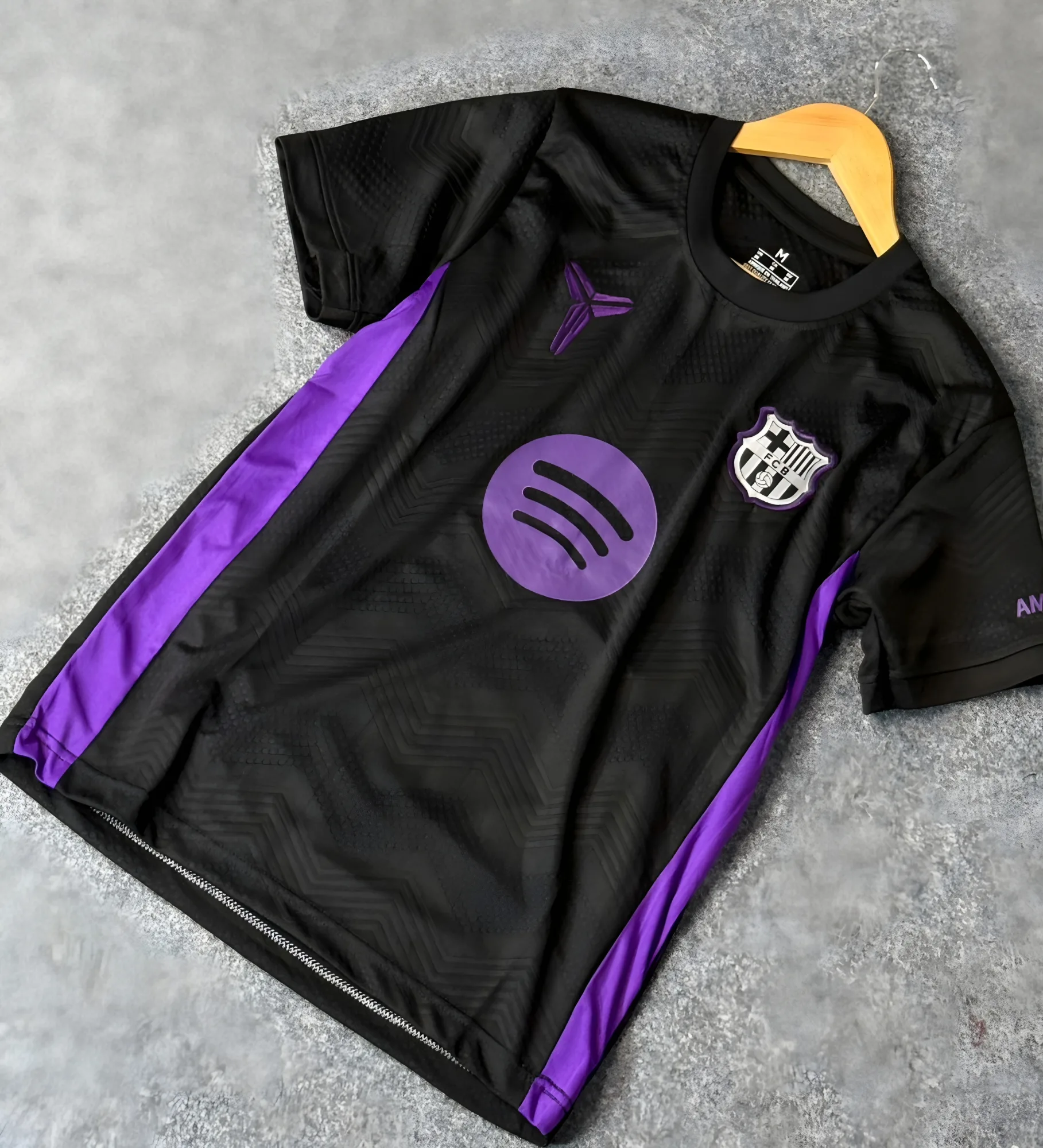 Barcelona x Spotify Special Edition Black Jersey